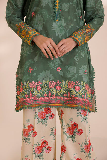 Embroidered Shirt Shalwar - 0011