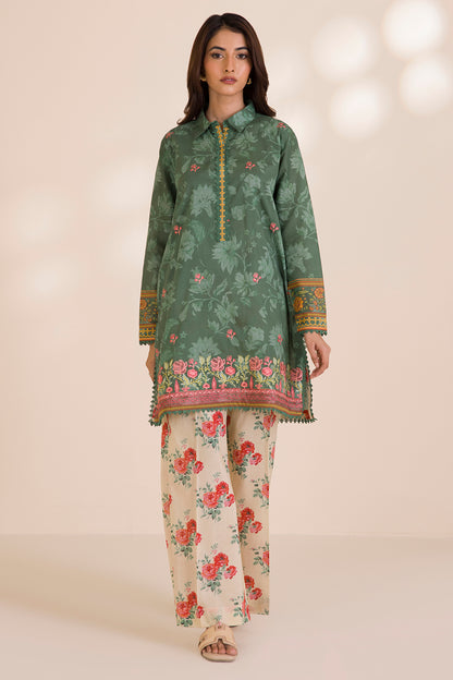 Embroidered Shirt Shalwar - 0011