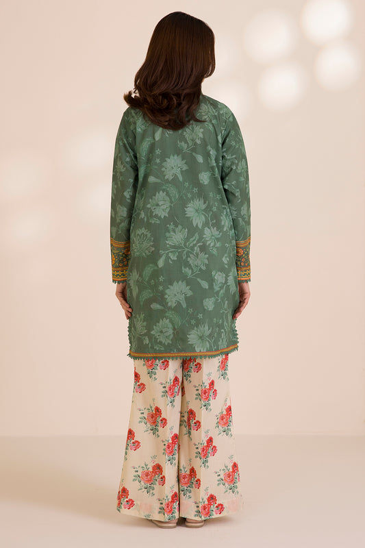 Embroidered Shirt Shalwar - 0011