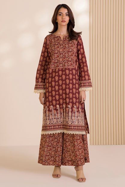 Embroidered Shirt Shalwar - 0012