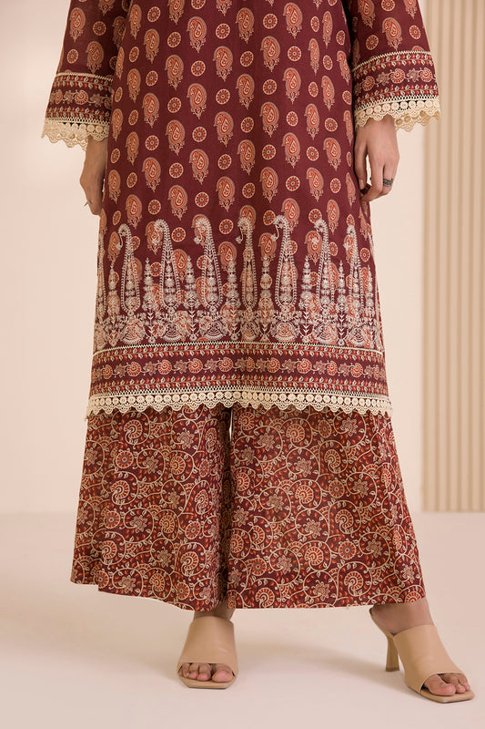 Embroidered Shirt Shalwar - 0012