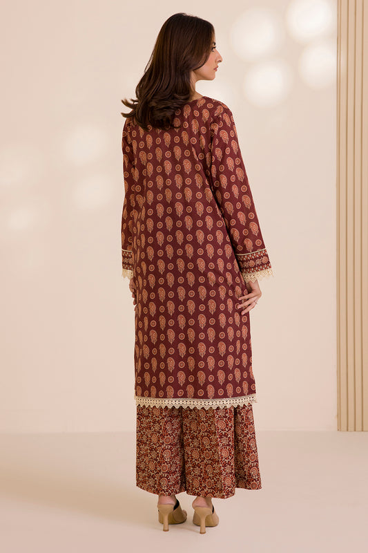 Embroidered Shirt Shalwar - 0012