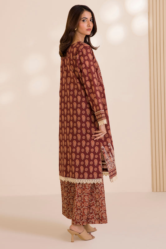 Embroidered Shirt Shalwar - 0012