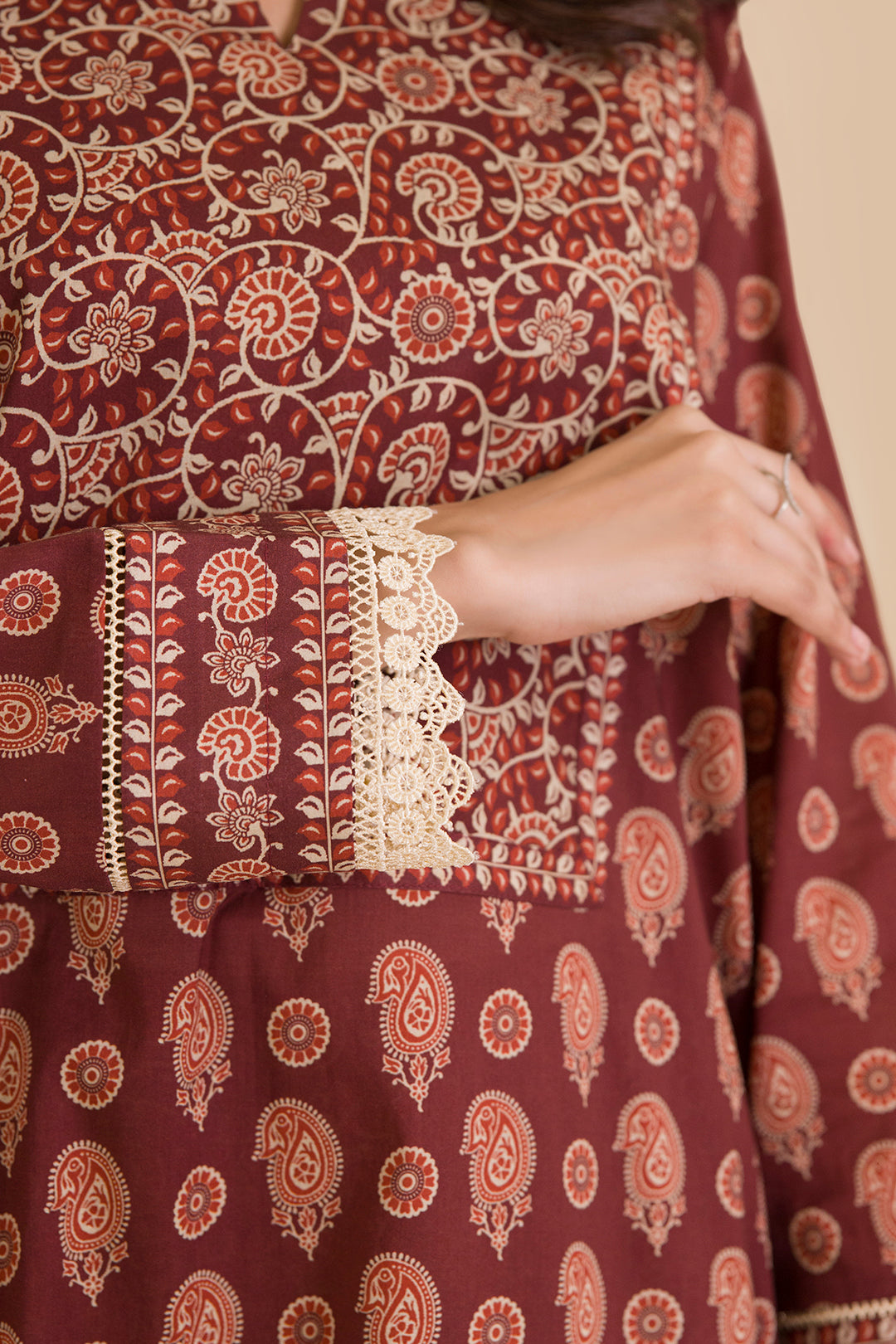 Embroidered Shirt Shalwar - 0012