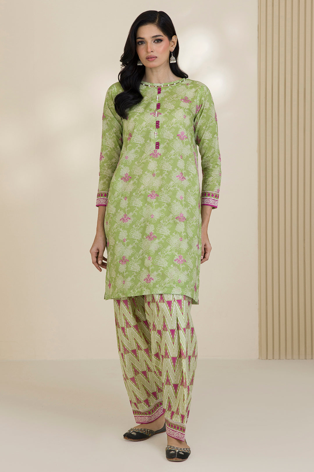 Embroidered Shirt Shalwar - 0013