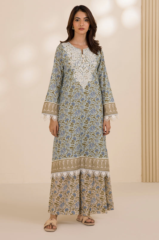 Embroidered Shirt Shalwar - 0015