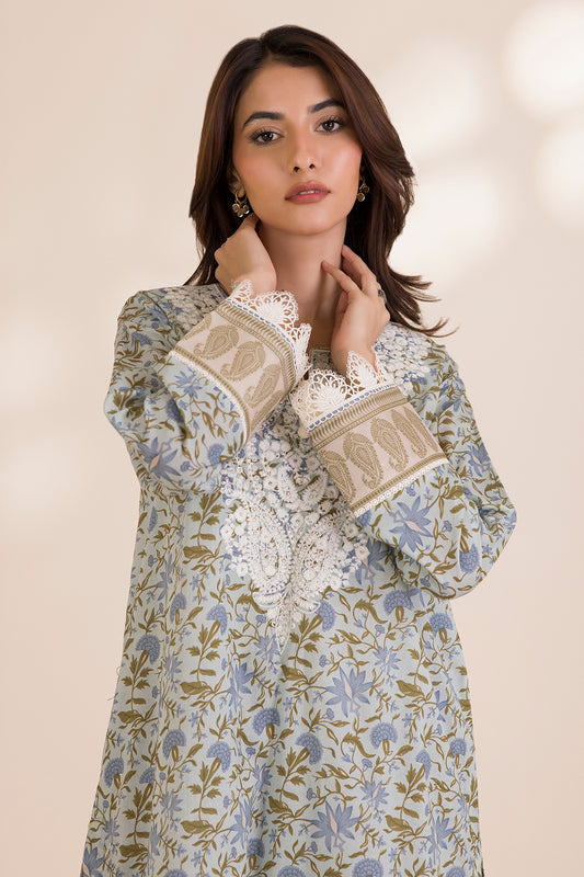 Embroidered Shirt Shalwar - 0015
