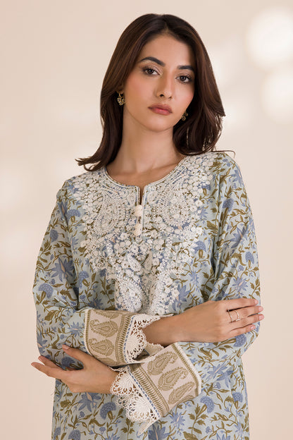 Embroidered Shirt Shalwar - 0015