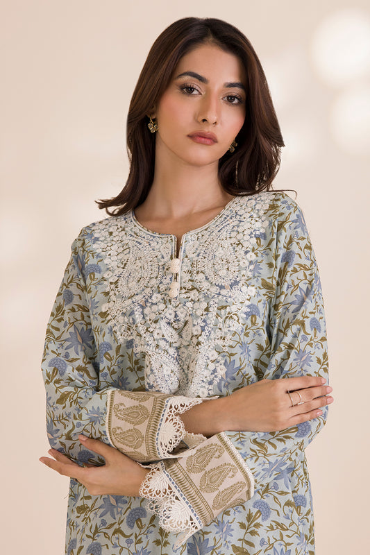 Embroidered Shirt Shalwar - 0015