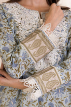 Embroidered Shirt Shalwar - 0015