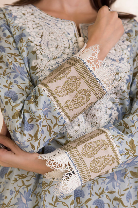 Embroidered Shirt Shalwar - 0015