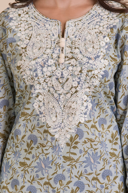 Embroidered Shirt Shalwar - 0015