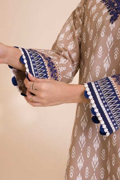 Embroidered Shirt Shalwar - 0016
