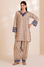 Embroidered Shirt Shalwar - 0016