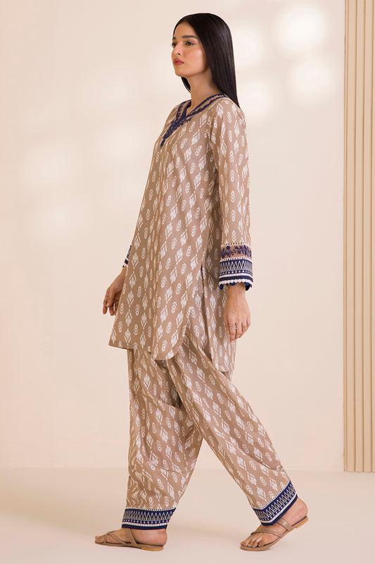 Embroidered Shirt Shalwar - 0016