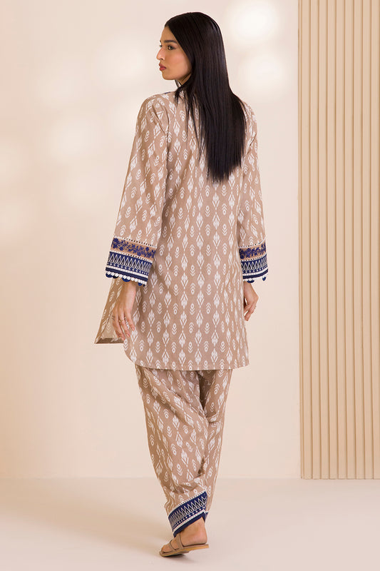 Embroidered Shirt Shalwar - 0016