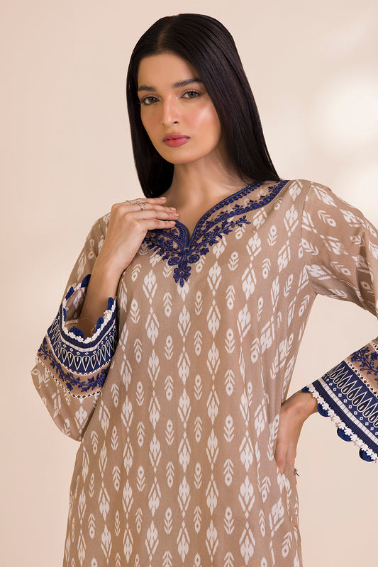 Embroidered Shirt Shalwar - 0016