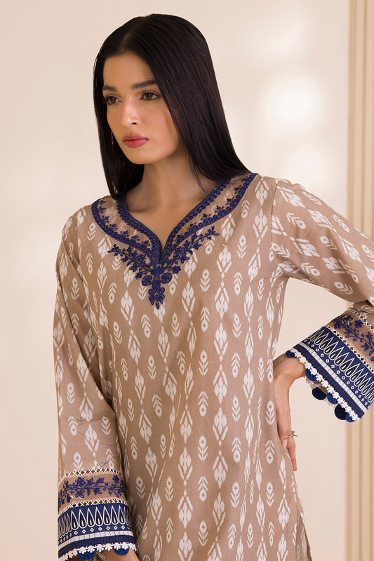 Embroidered Shirt Shalwar - 0016