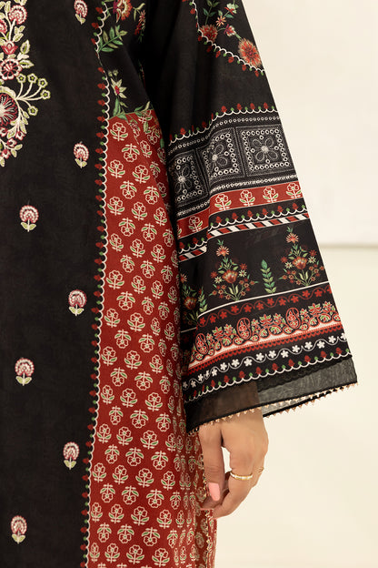 Embroidered Shirt Shalwar - 0186