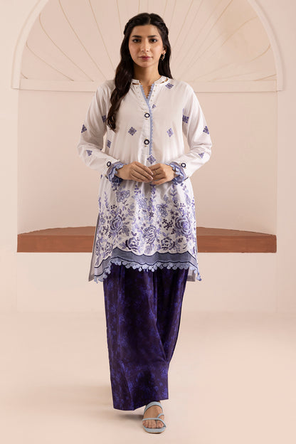 Embroidered Shirt Shalwar - 0187