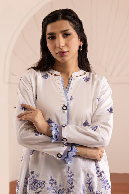 Embroidered Shirt Shalwar - 0187
