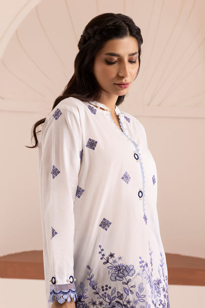 Embroidered Shirt Shalwar - 0187