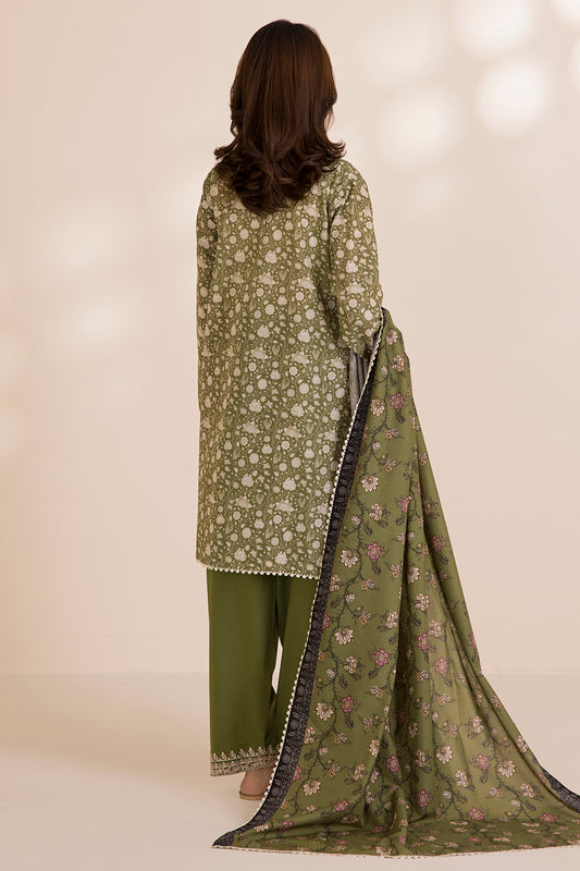 Embroidered Shirt Shalwar Dupatta - 0041