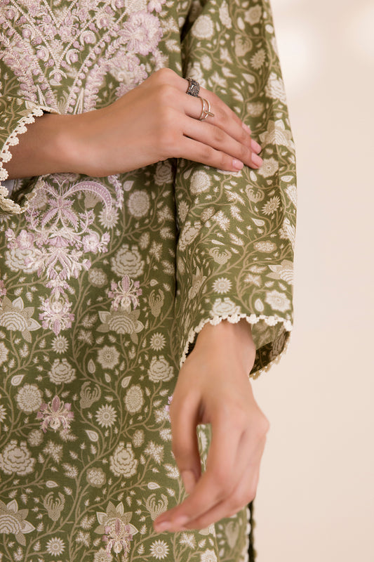 Embroidered Shirt Shalwar Dupatta - 0041