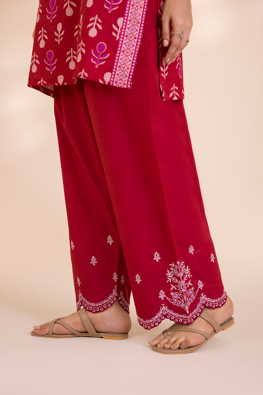 Embroidered Shirt Shalwar Dupatta - 0042