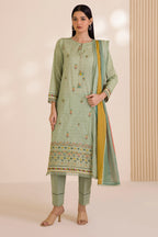 Embroidered Shirt Shalwar Dupatta - 0043