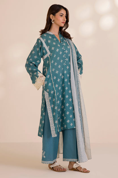 Embroidered Shirt Shalwar Dupatta - 0044