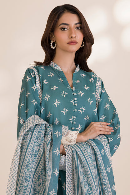 Embroidered Shirt Shalwar Dupatta - 0044