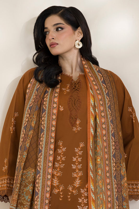 Embroidered Shirt Shalwar Dupatta - 0045