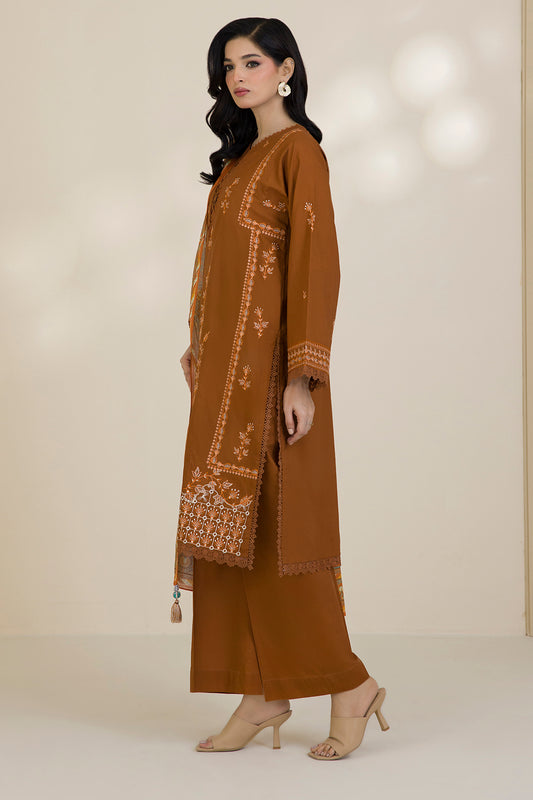 Embroidered Shirt Shalwar Dupatta - 0045