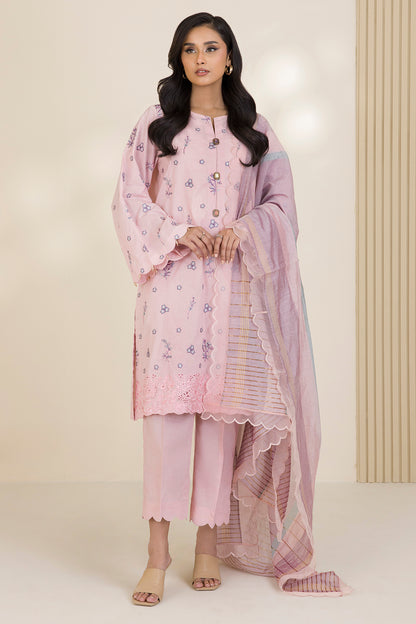 Embroidered Shirt Shalwar Dupatta - 0046