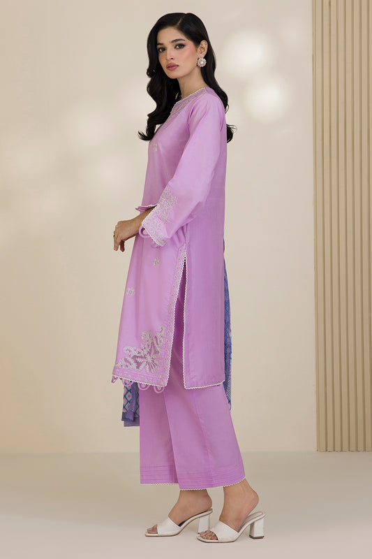 Embroidered Shirt Shalwar Dupatta - 0047