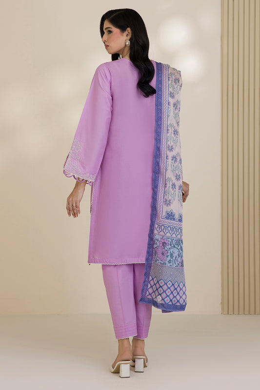 Embroidered Shirt Shalwar Dupatta - 0047