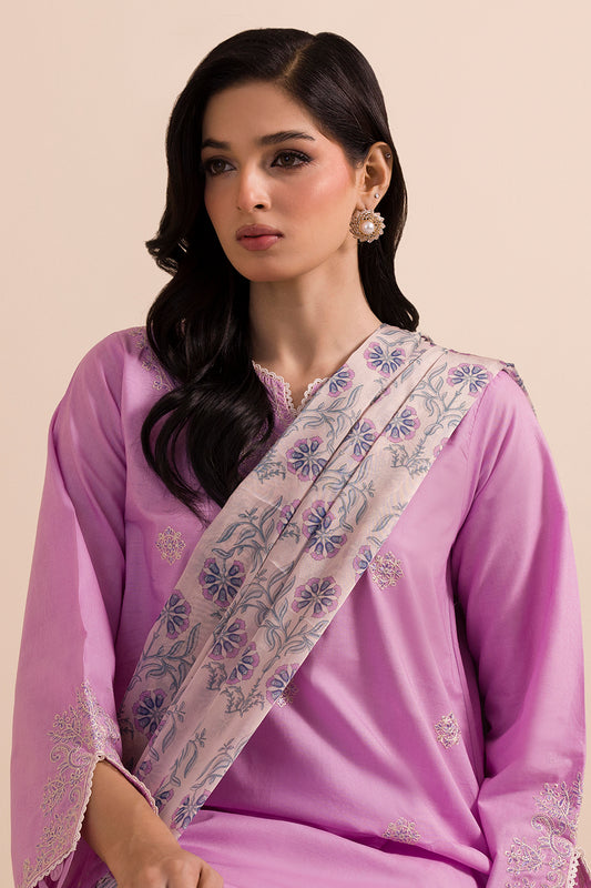 Embroidered Shirt Shalwar Dupatta - 0047