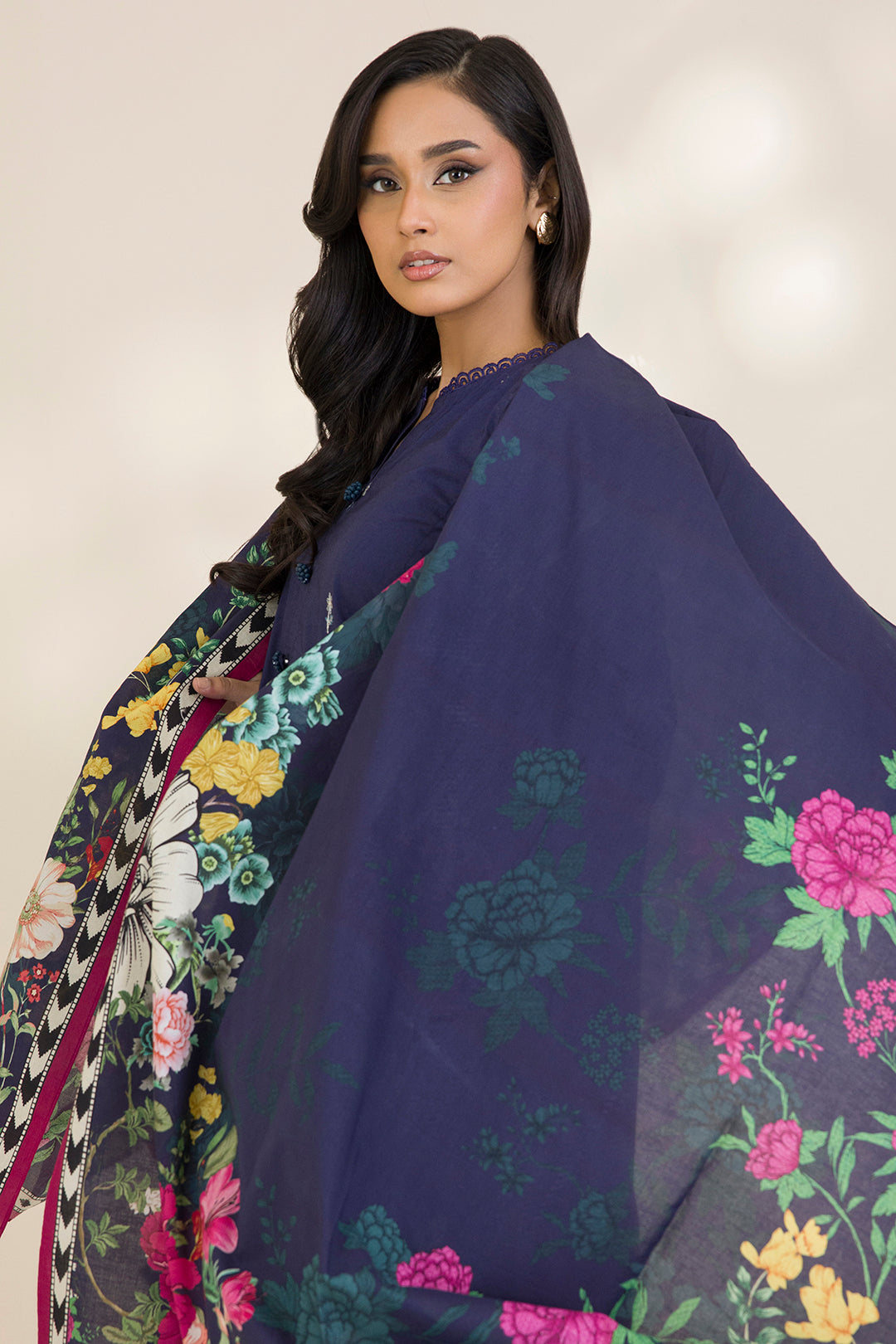 Embroidered Shirt Shalwar Dupatta - 0048