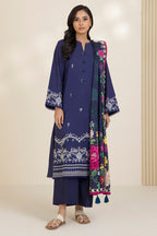 Embroidered Shirt Shalwar Dupatta - 0048