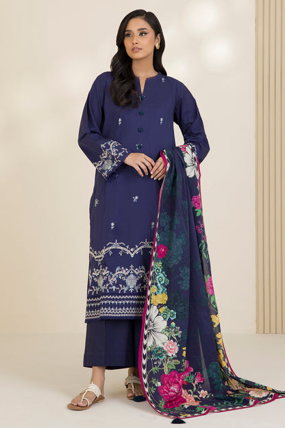 Embroidered Shirt Shalwar Dupatta - 0048