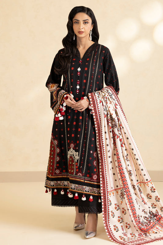 Embroidered Shirt Shalwar Dupatta - 0049