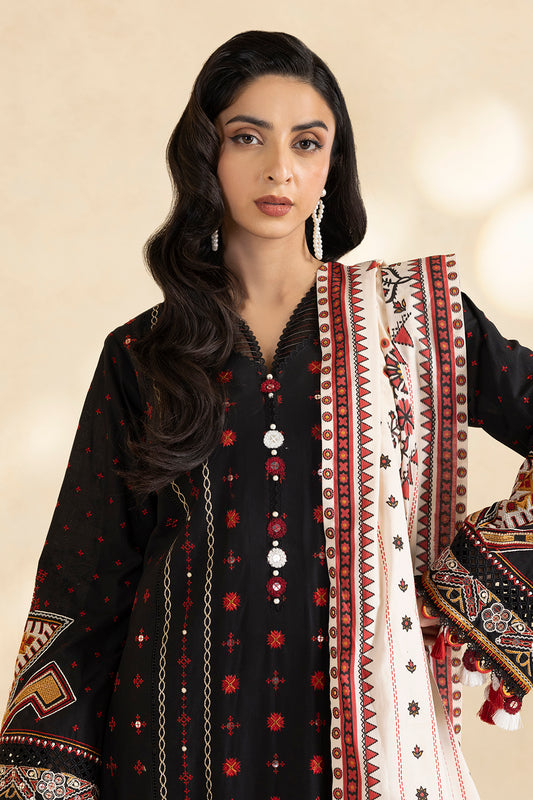 Embroidered Shirt Shalwar Dupatta - 0049