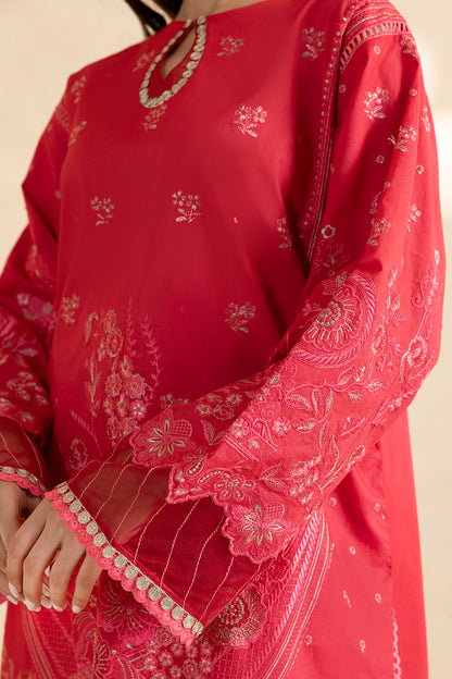 Embroidered Shirt Shalwar Dupatta - 0051