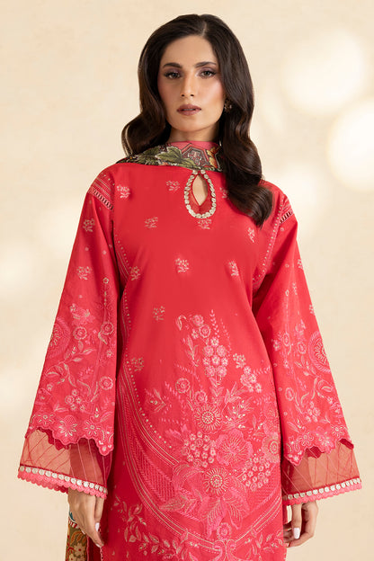 Embroidered Shirt Shalwar Dupatta - 0051