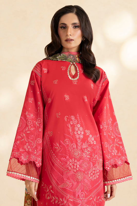 Embroidered Shirt Shalwar Dupatta - 0051