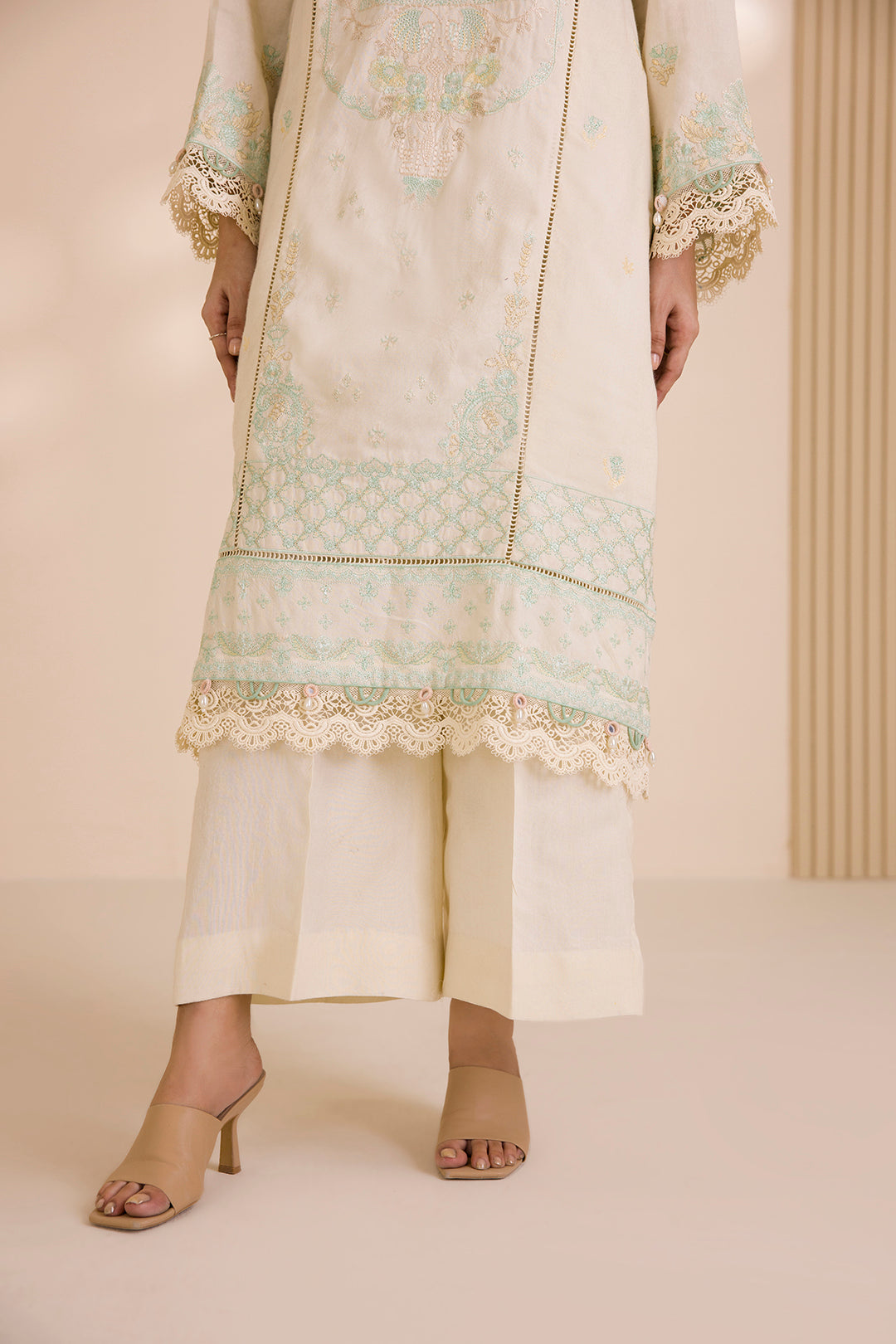 Embroidered Shirt Shalwar Dupatta - 0052