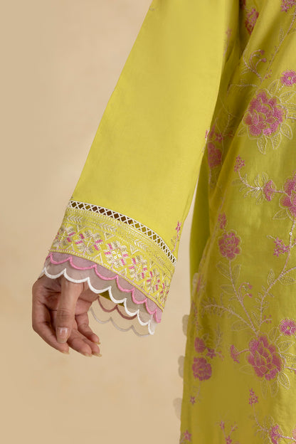 Embroidered Shirt Shalwar Dupatta - 0055