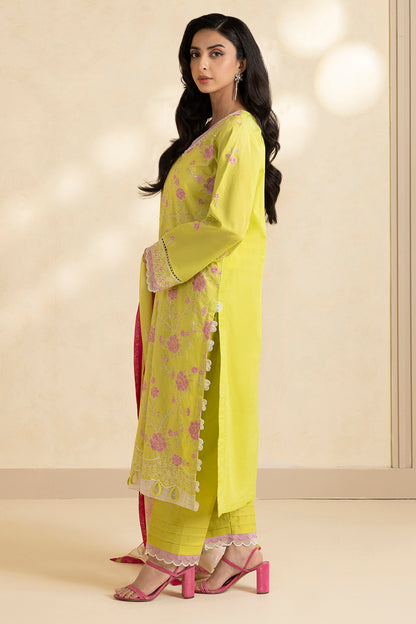 Embroidered Shirt Shalwar Dupatta - 0055