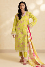 Embroidered Shirt Shalwar Dupatta - 0055